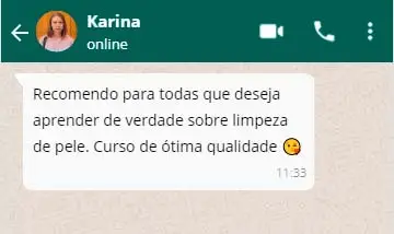 curso de limpeza de pele